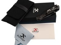 Складной нож KANSEPT Raven, сталь CPM 20CV, рукоять титан