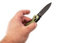 Складной нож Kizer Drop Bear, сталь Nitro-V, рукоять G10/карбон