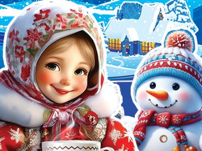 Новогодняя елка в каминном зале ХIХ века «Сказка про Машу»