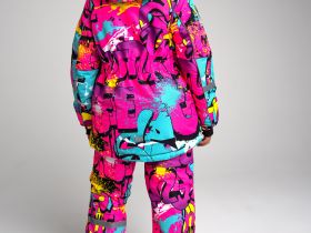 Зимний комплект из мембранной ткани для девочки