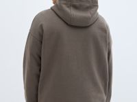 Худи с принтом, Коричневый