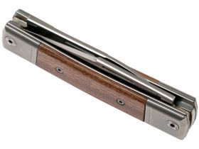 Складной нож LionSteel BestMan Two blades, сталь M390, рукоять Santos wood