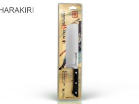 Нож кухонный овощной накири Samura "HARAKIRI" (SHR-0043B) 170 мм, сталь AUS-8, рукоять ABS пластик, чёрный