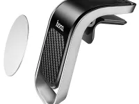 Автомобильный держатель Hoco (CA74) Universe для смартфона Magnetic holder в воздуховод (черный)