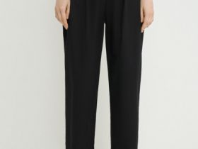 Зауженные книзу брюки, Черный