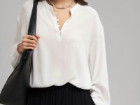 Брюки-палаццо с эластичным поясом