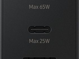 Сетевое зарядное устройство Samsung EP-T6530, USBC x 2, USB-A, 65 Вт черный