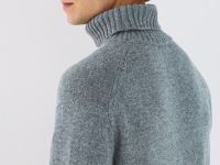 Свитер с содержанием шерсти, Серый