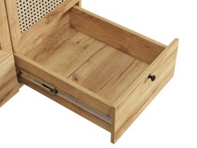 Распашной шкаф Рошаль 3-129x190 Ротанг