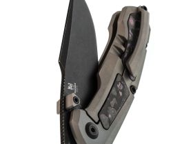 Складной нож Kizer Feweed, сталь S35VN, рукоять карбон/титан