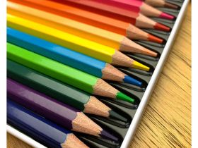 Набор карандашей цветных Acmeliae 12 цв, в металлическом футляре