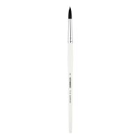 Кисть белка имитация №6 круглая Sketchmarker "111" ручка короткая