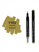 Маркер двухсторонний на спиртовой основе Sketchmarker Brush Цвет Орешник