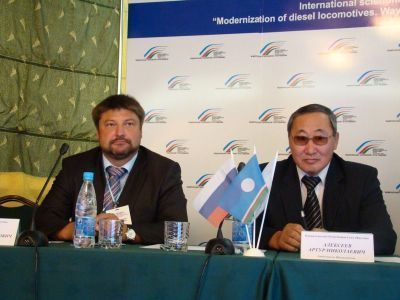 Железнодорожники поздравили Артура Алексеева с юбилеем