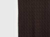 Прямая трикотажная юбка, Коричневый