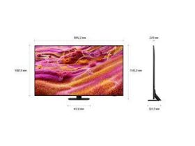 Телевизор Samsung 85" Neo QLED QN90F 4K Mini LED, Процессор NQ4 AI Gen3, Vision AI Smart ТВ (2025) QE85QN90FAUXRU черный