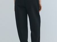 Брюки О-силуэта, Черный