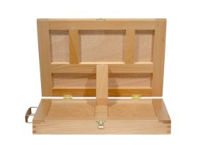 Мольберт настольный Pinax ТЕ-01A, планшетный с ящиком, бук