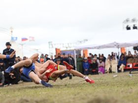 Борис Сдвижков из Амгинского улуса впервые стал победителем Игр Дыгына