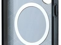 Чехол Lacoste Silver Croc MagSafe для Galaxy S25 Ultra черный