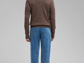 Джемпер прямого кроя из хлопка