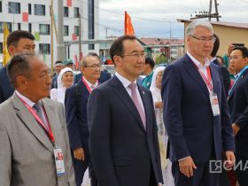 Крупнейший спортивный объект в сельской местности Якутии открыли в селе Ытык-Кюель