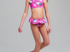 Купальный костюм трикотажный для девочек