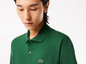 Мужское поло Lacoste L1212 классического кроя
