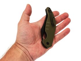 Нож Barmaley Knives Барракуда, сталь VG-10, рукоять G10, оливковый