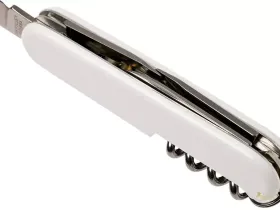Нож перочинный Victorinox Spartan, сталь X55CrMo14, рукоять Cellidor®, белый, 12 функций, 91мм