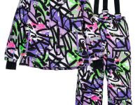 Комплект текстильный с полиуретановым покрытием для девочек: куртка, брюки