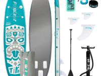 Надувная доска для SUP-бординга FUNWATER New Tiki 10.6