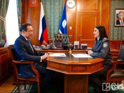 Айсен Николаев встретился с руководителем Управления Россельхознадзора по Амурской области и Якутии