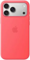 Чехол-накладка Silicone Case with MagSafe/Camera Control для iPhone 17 Pro (Bright Guava)
