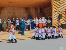 В Якутске состоялся детский парад Победы