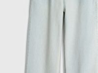 Прямые свободные джинсы, Синий