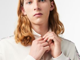 Мужская толстовка Lacoste из хлопка