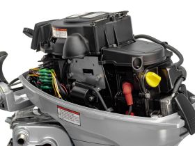 4х-тактный лодочный мотор SHARMAX SMF9.9HS (2024)