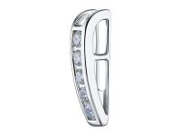 Классическая подвеска из серебра э0612пд02183900_white