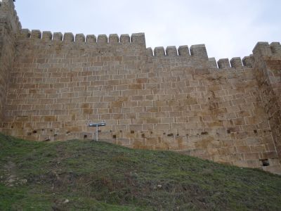 Прясло стены между башней № 2 и башней № 3