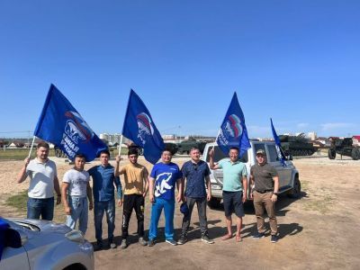 Штаб общественной поддержки Единой России провел автопробег