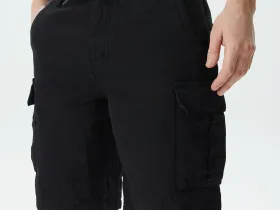 Мужские шорты Lacoste из хлопка и льна