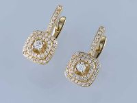 Серьги из желтого золота э0312сг07210131