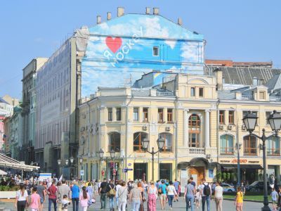 Пассаж К.С.Попова-Джамгаровых, 1873 г., архитектор А.С.Каминский, 1877 г., архитектор А.И.Резанов, 1883 г., архитектор И.Ф.Червенко, 1906 г., архитектор А.Э.Эрихсон