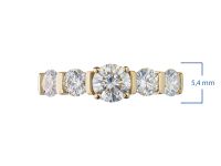 Классическое кольцо из желтого золота э0312кц12140600_white