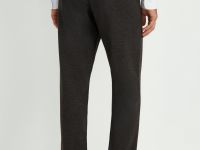 Брюки прямого кроя с добавлением шерсти