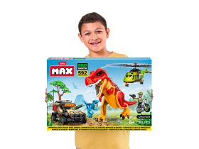 83156 Конструктор ZURU MAX «Дино-Приключения»