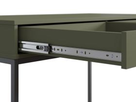 Стол Ханссон 120x60 Оливковый/Черный