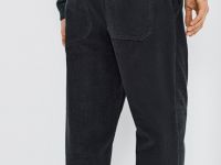 Брюки из вельвета, Серый