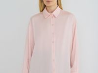 Блузка из сатина, Розовый